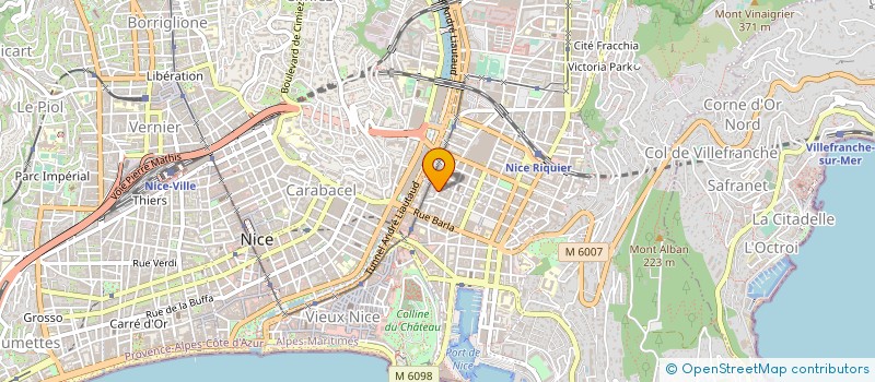 localisation de l'entreprise MONSIEUR STEPHANE SZONYI à NICE