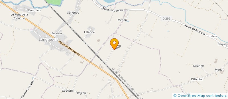 localisation de l'entreprise MONSIEUR STEPHANE TABACCHI  FAUGUEROLLES