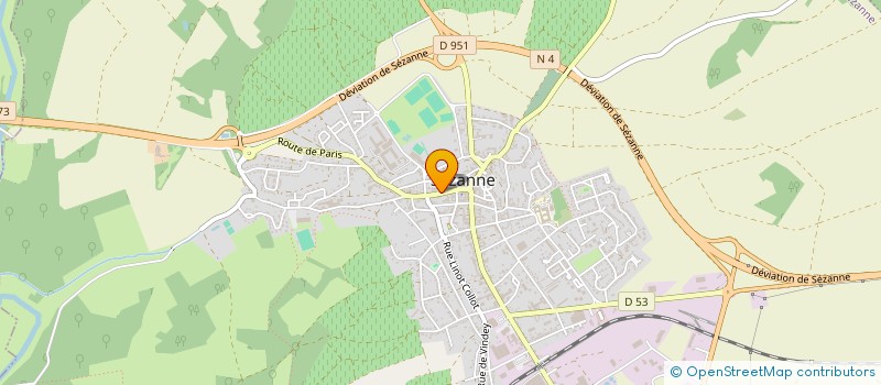 localisation de l'entreprise MONSIEUR STEPHANE TAILLEFERT  SEZANNE