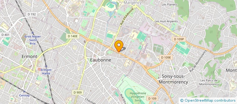 localisation de l'entreprise MONSIEUR STEPHANE TALLON  EAUBONNE