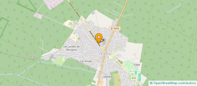 localisation de l'entreprise MONSIEUR STEPHANE TAMBURO  LE BARP