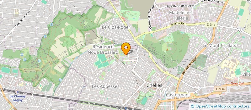 localisation de l'entreprise MONSIEUR STEPHANE TANOU  CHELLES