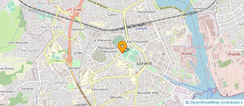 localisation de l'entreprise MONSIEUR STEPHANE TANTER  LORIENT
