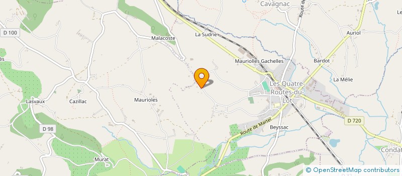 localisation de l'entreprise MONSIEUR STEPHANE TASSAIN  LE VIGNON-EN-QUERCY