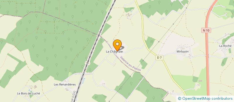 localisation de l'entreprise MONSIEUR STEPHANE TAULE  VALENCE-EN-POITOU