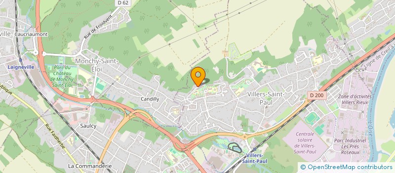 localisation de l'entreprise MONSIEUR STEPHANE TAUPIN  VILLERS-SAINT-PAUL