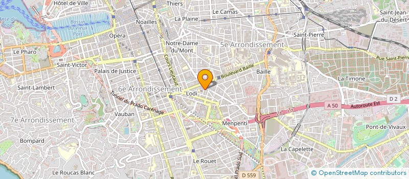 localisation de l'entreprise MONSIEUR STEPHANE TAVELLA à MARSEILLE