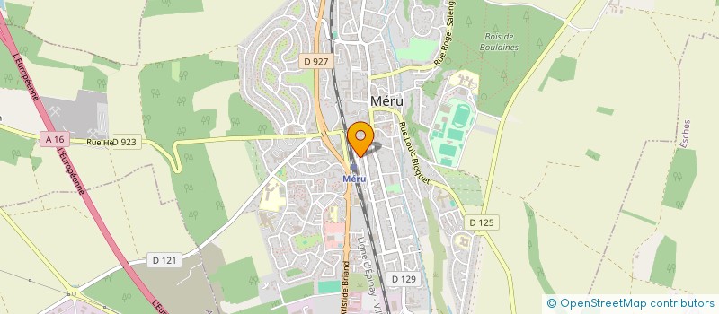 localisation de l'entreprise MONSIEUR STEPHANE TEIXEIRA  MERU