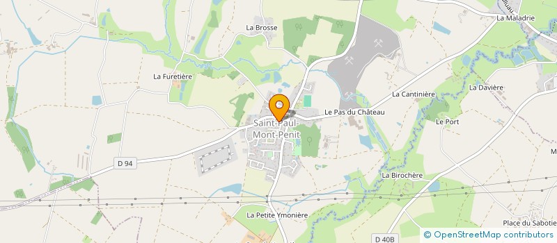 localisation de l'entreprise MONSIEUR STEPHANE TELLIER à SAINT-PAUL-MONT-PENIT