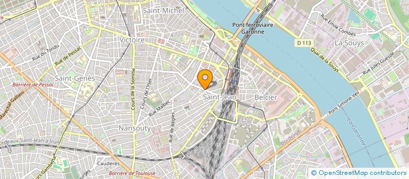 localisation de l'entreprise MONSIEUR STEPHANE TERRET à BORDEAUX