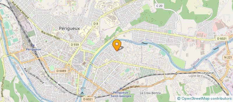 localisation de l'entreprise MONSIEUR STEPHANE TEXEREAU  PERIGUEUX