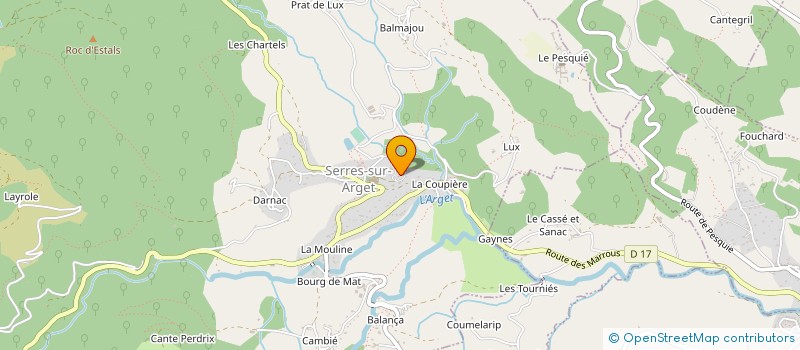 localisation de l'entreprise MONSIEUR STEPHANE THEODORE à SERRES-SUR-ARGET