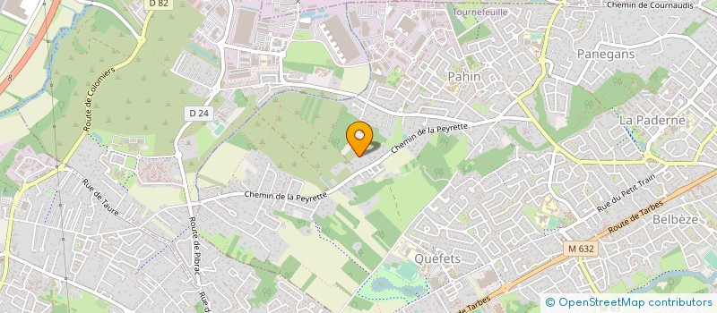 localisation de l'entreprise MONSIEUR STEPHANE THERON  TOURNEFEUILLE