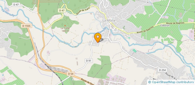 localisation de l'entreprise MONSIEUR STEPHANE THIBOULT  LA MOTTE