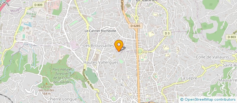 localisation de l'entreprise MONSIEUR STEPHANE THIRION à CANNES