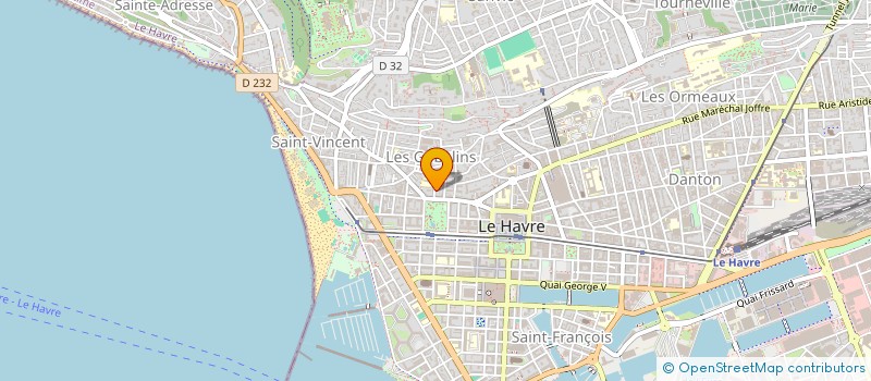 localisation de l'entreprise MONSIEUR STEPHANE THIRY  LE HAVRE