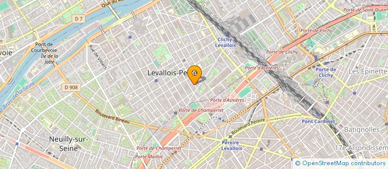 localisation de l'entreprise MONSIEUR STEPHANE THOMAS à LEVALLOIS-PERRET