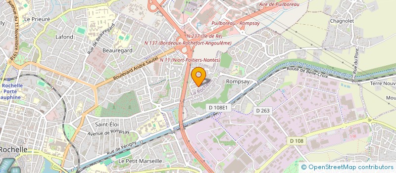 localisation de l'entreprise MONSIEUR STEPHANE THOMY  LA ROCHELLE