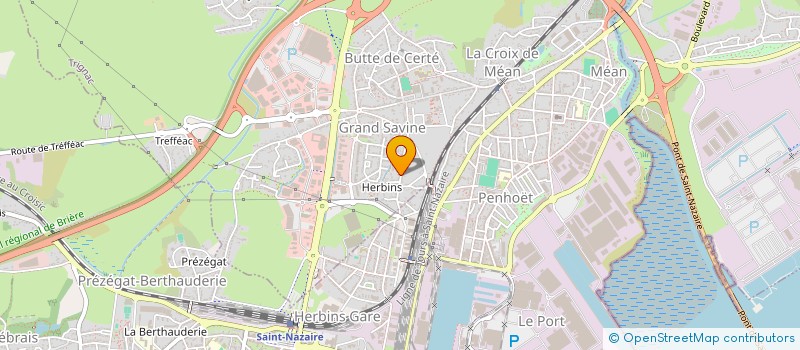 localisation de l'entreprise MONSIEUR STEPHANE THOREL  TRIGNAC