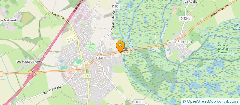 localisation de l'entreprise MONSIEUR STEPHANE THOURY  SAINT-SAMSON