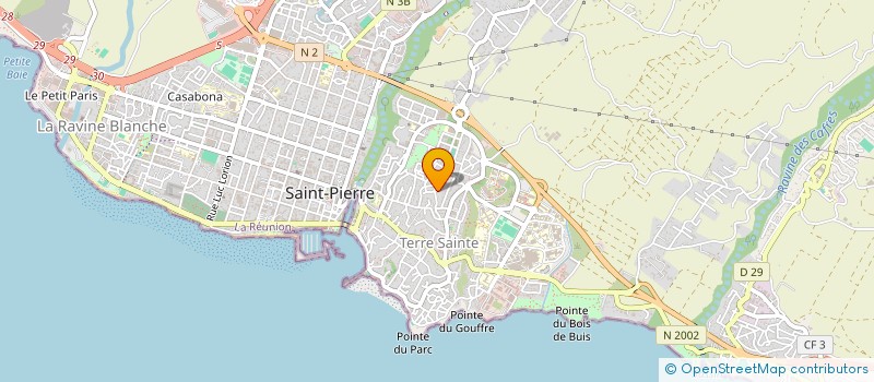 localisation de l'entreprise MONSIEUR STEPHANE TIMALACOME à SAINT-PIERRE