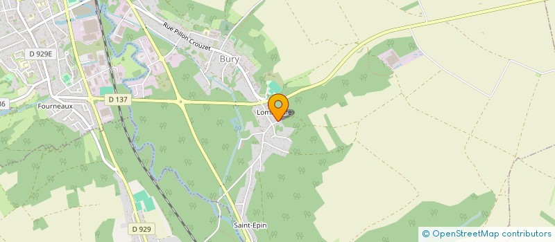 localisation de l'entreprise MONSIEUR STEPHANE TIRADON  BURY