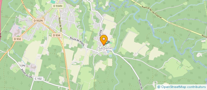 localisation de l'entreprise MONSIEUR STEPHANE TIRLET  SARBAZAN