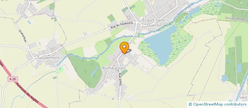 localisation de l'entreprise MONSIEUR STEPHANE TISON  RUMAUCOURT