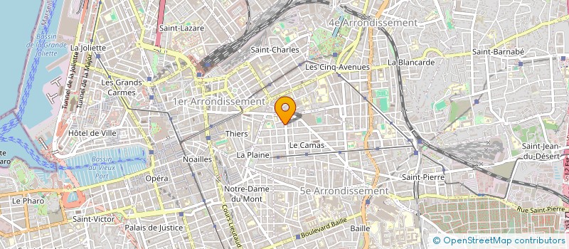 localisation de l'entreprise MONSIEUR STEPHANE TIVOLI à MARSEILLE