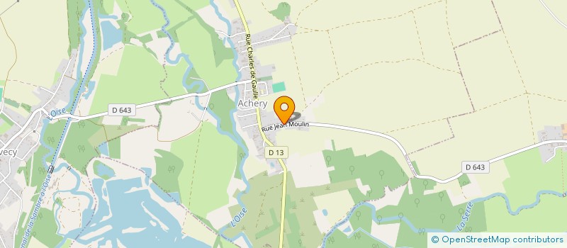 localisation de l'entreprise MONSIEUR STEPHANE TKACZYK  ACHERY