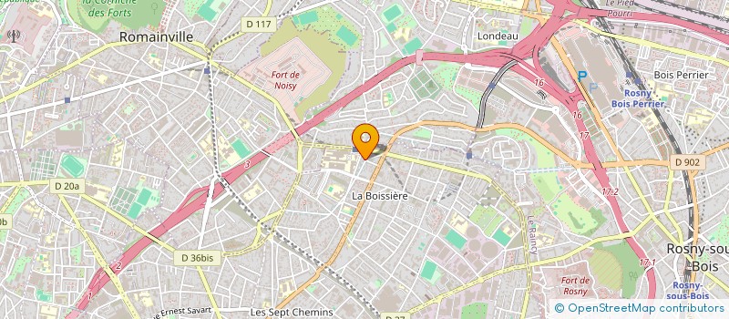 localisation de l'entreprise MONSIEUR STEPHANE TOLMATCHEV DE LAROCHE à MONTREUIL