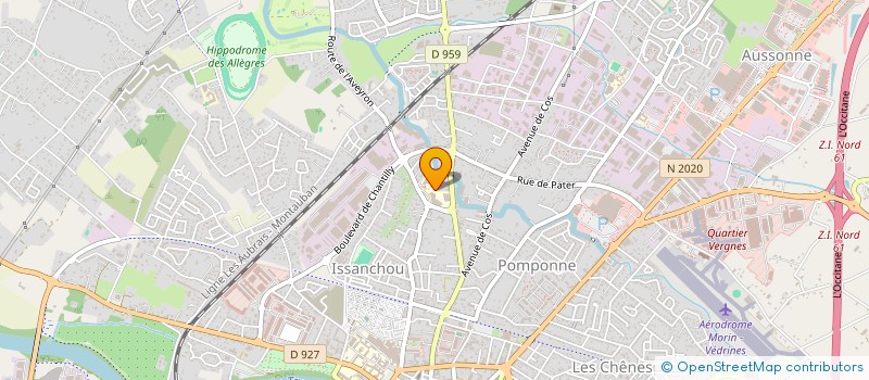 localisation de l'entreprise MONSIEUR STEPHANE TOMASSELLI  MONTAUBAN