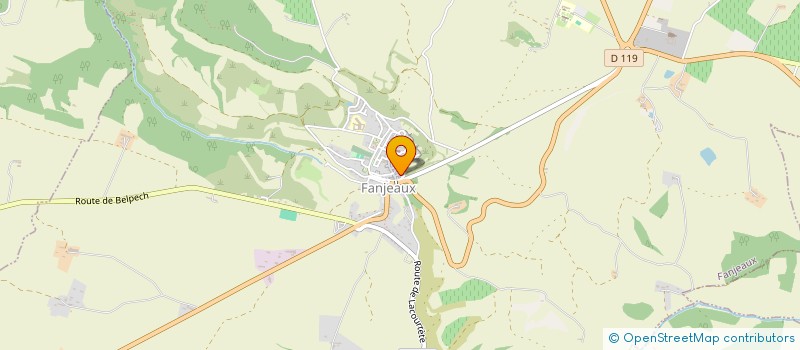 localisation de l'entreprise MONSIEUR STEPHANE TORRE TRUEBA  FANJEAUX