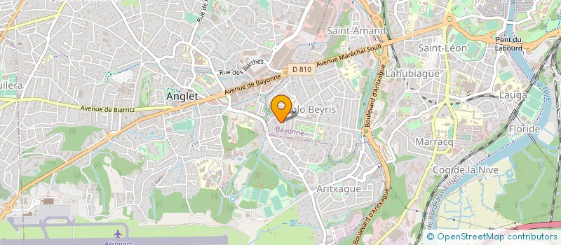 localisation de l'entreprise MONSIEUR STEPHANE TORTOCHAUX à BAYONNE
