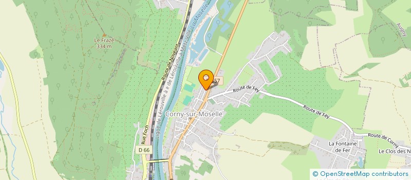 localisation de l'entreprise MONSIEUR STEPHANE TOTET  CORNY-SUR-MOSELLE