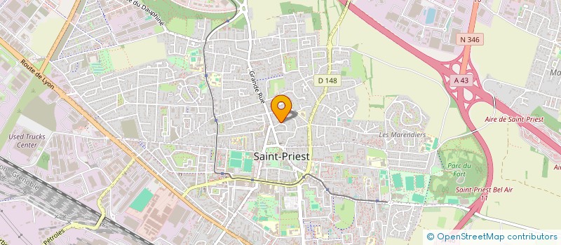 localisation de l'entreprise MONSIEUR STEPHANE TOUAT  SAINT-PRIEST