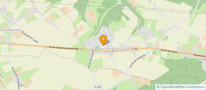 localisation de l'entreprise MONSIEUR STEPHANE TOUGARD  SAINT-ARNOULT