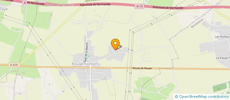 localisation de l'entreprise MONSIEUR STEPHANE TOULAIN  ROUGEMONTIERS