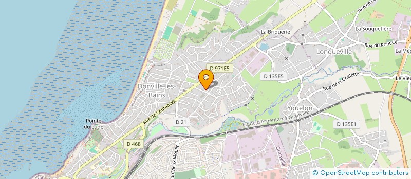 localisation de l'entreprise MONSIEUR STEPHANE TOUQUERANT  DONVILLE-LES-BAINS