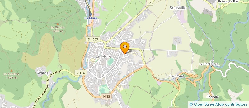 localisation de l'entreprise MONSIEUR STEPHANE TOURNE  LA MURE