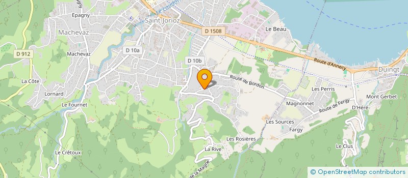 localisation de l'entreprise MONSIEUR STEPHANE TOURRES  TIGNES