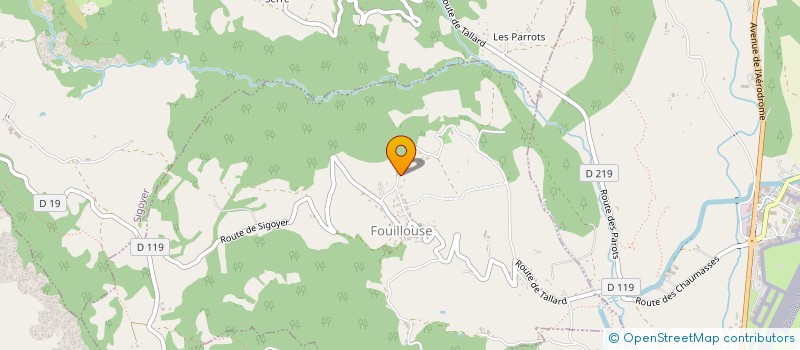 localisation de l'entreprise MONSIEUR STEPHANE TOURRES  FOUILLOUSE