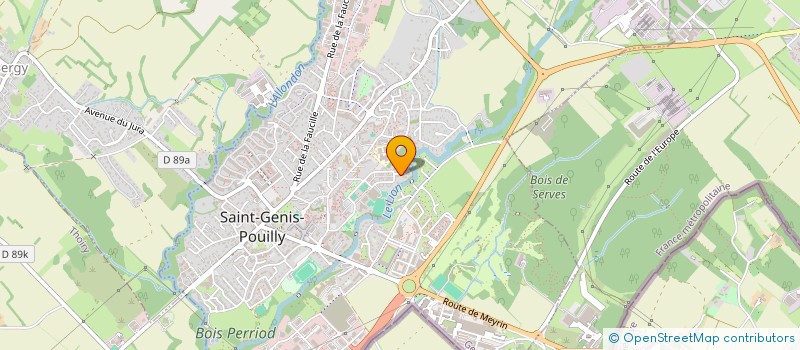 localisation de l'entreprise MONSIEUR STEPHANE TRAILOVIC  SAINT-GENIS-POUILLY