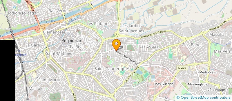 localisation de l'entreprise MONSIEUR STEPHANE TRANCHANT à PERPIGNAN