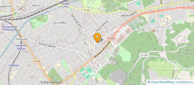 localisation de l'entreprise MONSIEUR STEPHANE TREGRET  LIVRY-GARGAN