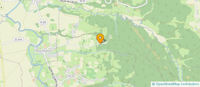 localisation de l'entreprise MONSIEUR STEPHANE TREHARD  MOULEDOUS