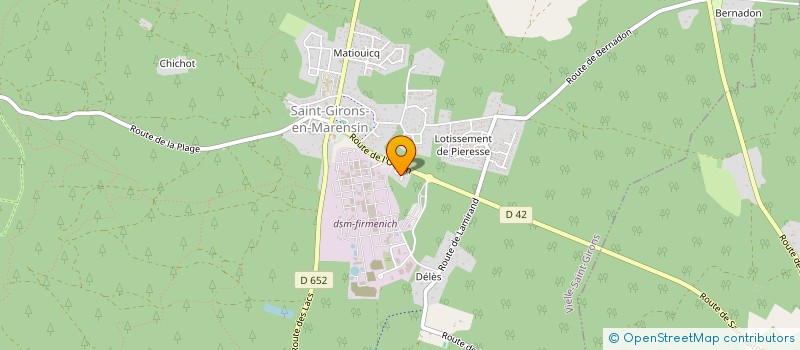 localisation de l'entreprise MONSIEUR STEPHANE TRESCEDE  VIELLE-SAINT-GIRONS