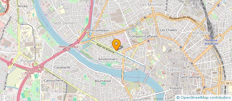 localisation de l'entreprise MONSIEUR STEPHANE TRIANDE  TOULOUSE