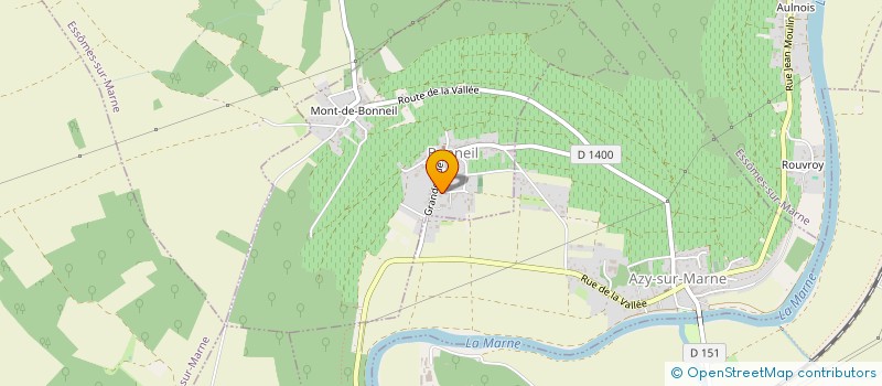 localisation de l'entreprise MONSIEUR STEPHANE TRIEP HOURGUET  BONNEIL