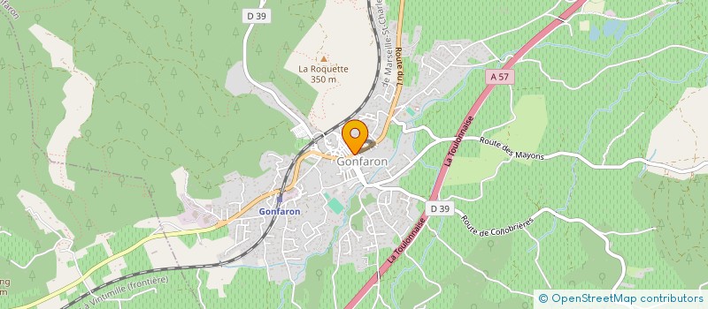 localisation de l'entreprise MONSIEUR STEPHANE TRINGALI  GONFARON